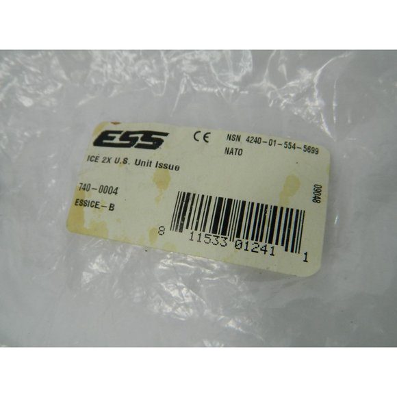 ESS Military Issue ICE 2X Custom Fit Frameless Eye Protection Glasses - Picture 15 of 15